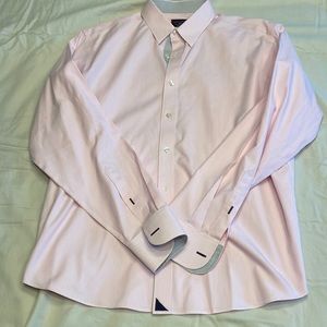 Mens striped button down shirt